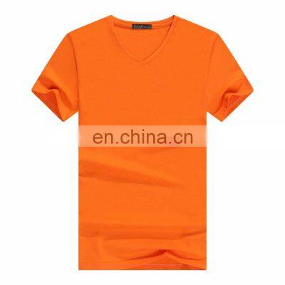 Wholesale high quality T-shirts for Men v-neck custom pattern logo premium designs comfortable fitting OEM ODM