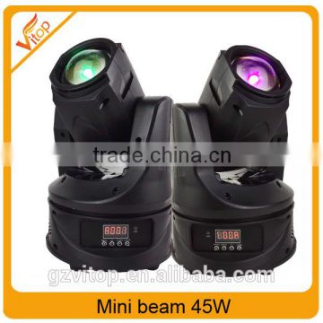 Mini moving lights 45W sharpy price led moving heads light / 45W led beam light