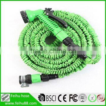 brass fitting expandable garden hose