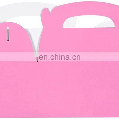OEM China Supplier Custom Fun Party Play Fancy Box Gift Corrugated Cardboard Packing Pink Birthday Party Gift Food Package Box photo-4