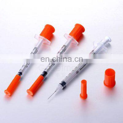 Insuline Syringe Safety Disposable U100 29g 30g 31g 0.5ml 1ml Insulin Syringe With Needles photo-5