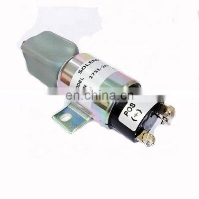 Excavator Spare Part B3.9 B4.9 Engine Shut Down Solenoid 3864274 photo-2