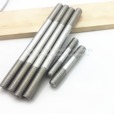 Screw Baut Paku Tipe Baja Tahan Karat Kualitas Tinggi Ujung Ganda Baut Paku Dengan Mur photo-5