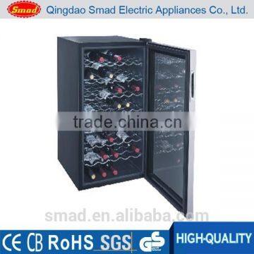 158L (45Bottles) HOT SELL Italian compressor wine cooler with S.S frame&steel handle