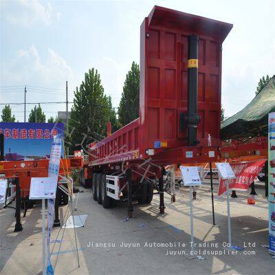 Price of Dump Trucks Tipping Chassis Heavy Duty Dump Semi-trailer photo-3
