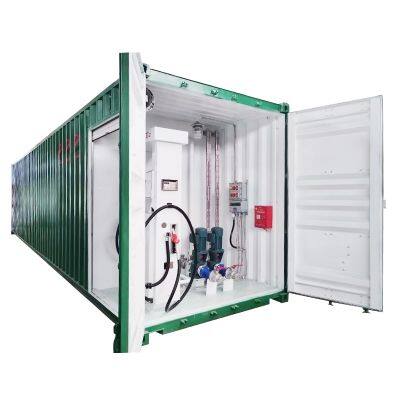 20ft and 40ft Container fuel filling station mobile fuel station for Africa