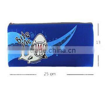 2015 silk screen printing pencil bag, promotional pencil bags, cheap material, best quality