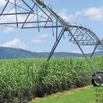 Best pivot irrigation system Irrigate 91.27 farm land