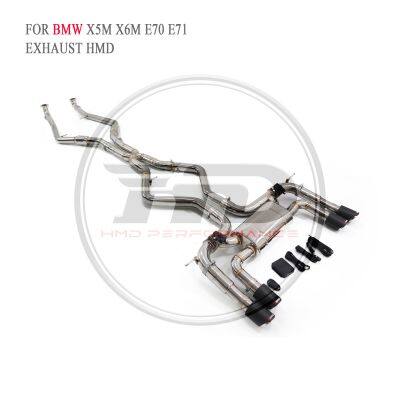 HMD Exhaust Catback для BMW X5 M60I/X5 X6 G05 G06/X5M X6M E70 E71/ X7 M50I G07/X7 M60i/Z4 E89 Автомобильные аксессуары WhatsApp+86 18946955156 photo-2