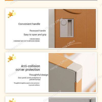 Armário de armazenamento de plástico resistente em ABS, à prova d'água, para hospitais e laboratórios | Higiene e fácil limpeza photo-5