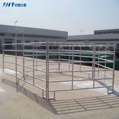 Verzinkte Metallweidenzaunpanels für Rinder und Vieh mit Farmnetzgattern für Stahlbaukonstruktionen, Pferdepanels