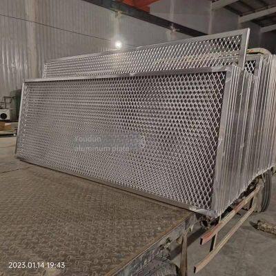 Customizable Metal Aluminum Wire Mesh for Ceiling Decoration in 4 Hotel Stores, U-shield, Lightweight and Beautiful, Suitable for Exterior Wall Decoration photo-4