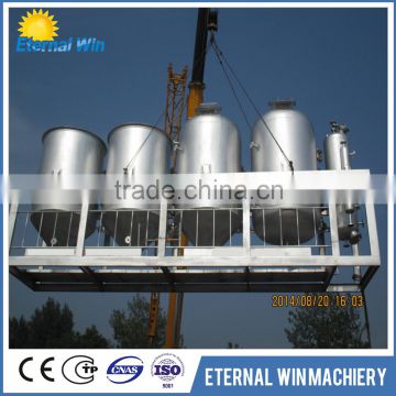 Factory price coconut sunflower soybean peanut oil refining machine