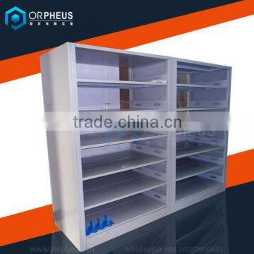 School Furniture Modern Style Steel Book Shelf/Double Side Bookshelf