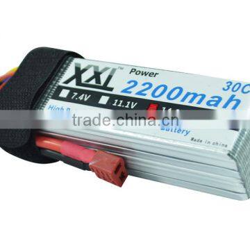 XXL high power lithium ion battery pack 2200mAh 14.8V