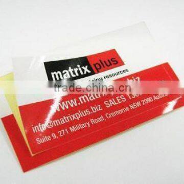 Label decal high quality with shape efficent