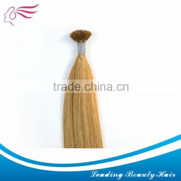 High quality straight cheap not dry european hair flat tip hair