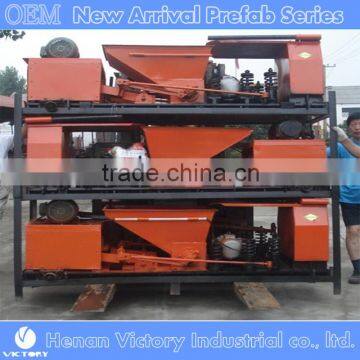 China high quality standard prestressed hollow concrete slab machine/ extruder machine