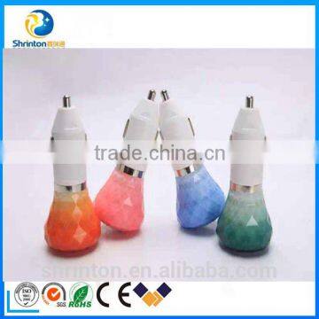 2016 new design high quality 3.1A dual port car charger