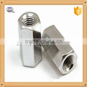 m14 steel hex coupling nut (DIN6334)