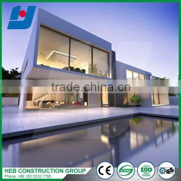 Wholesale luxury prefab steel villa