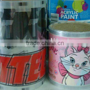 Heat Transfer sticker , Film, Decal for plastic products ,glass ,PE,metal