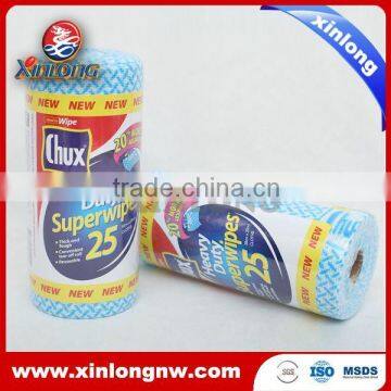 kitchen cleaning wipes wavy line printed nonwoven fabric -A