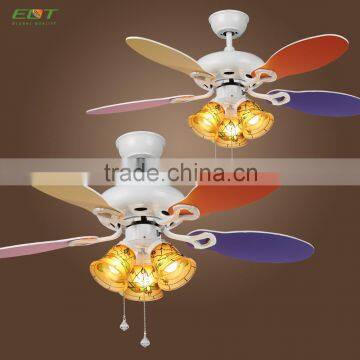 Wood Color Plywood Blades Ceiling Fan