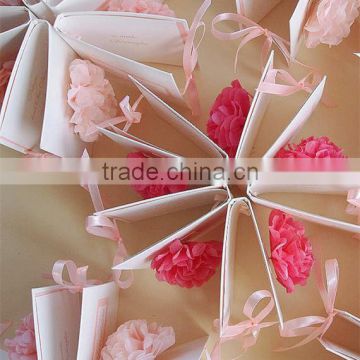 Lovely Table Decorations Mini Tissue Paper Pom Poms for Wedding Decorations