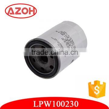 Screw-on filter type with one anti-return valve car copper oil filter LPW100230 for LANDROVER FREELANDER V6 02-05 2.5L