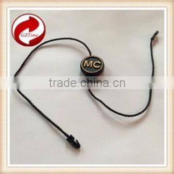 Fashional Good Quality Plastic Seal Tag Metal Shoelace Tag With Custom Logo photo-6