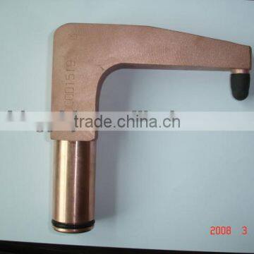 Spot welding electrode arm holder