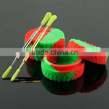 Fiberglass Silicone Mat Oil Bho Wax Concentrate Pads and Tire Container photo-2
