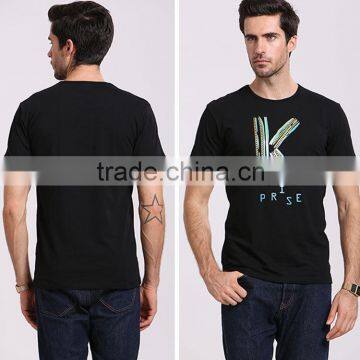 black Euroleague men t-shirts wholesale summer men's shirt sports short sleeve man tshirts producer