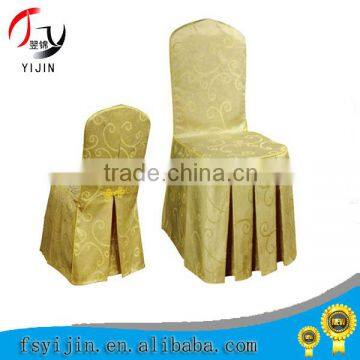 modern ruffled chair cover