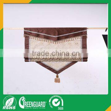 Hot Sale Embroidery Fan-shaped Craft Roman Blind photo-4