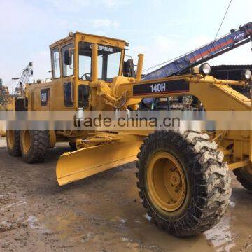 Used Cheap but Good Condition 140h Motor Grader.used Motor Grader 140h photo-2