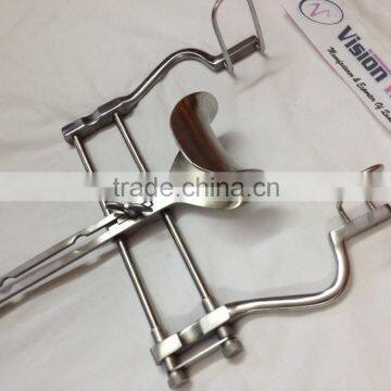 Balfour Abdominal Retractor Set Stainless Steel CE ,ISO Standard , 18cm Spread with Center Blade all sizes of blades available