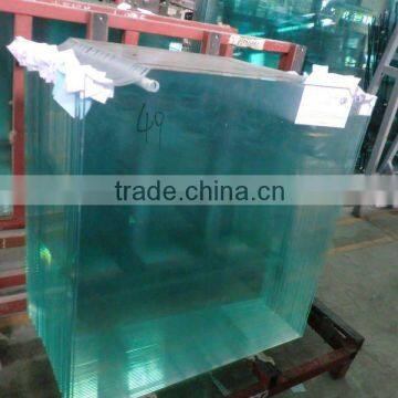 3-19mm clear heat strengthened glass