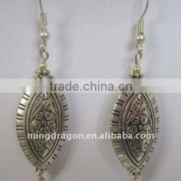 CHINESE TIBET SILVER EARRING EARDROP