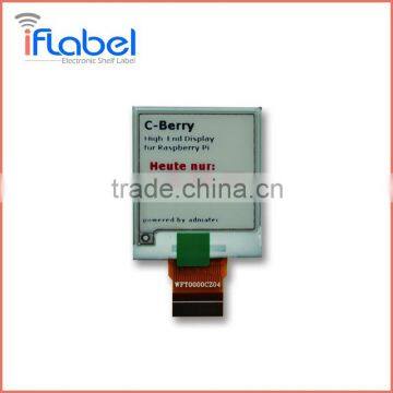 #2 1.54inch FPC connector mono color cheap price eink display for digital tag
