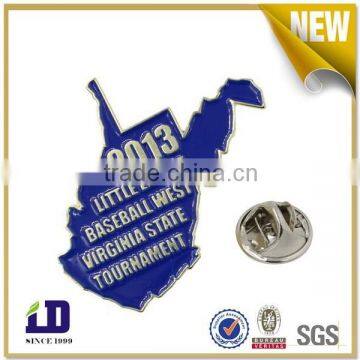 souvenirs map Pin Badge for Promotion