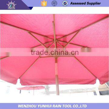 10 Foot Oversize Advertisment Backyard Wood Umbrella photo-6