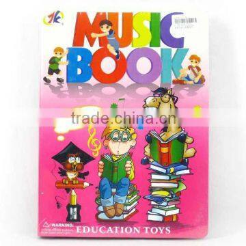 Learning Book with music,spanish and english learning book