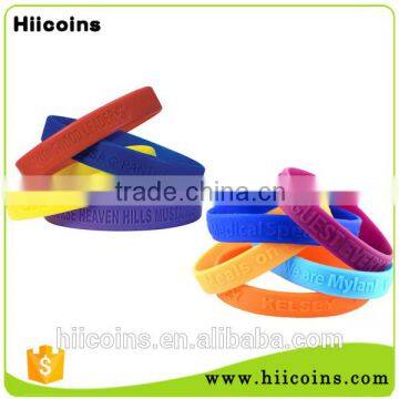 Factory Direct Sales Colorful Custom Bracelet Silicone photo-5