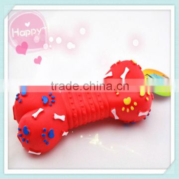 Hot sell custom vinyl dog chew bones toys