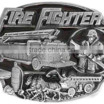 Lead & Nickel Free!! Pewter Displays Firefighter Themed Items Metal Fridge Magnet