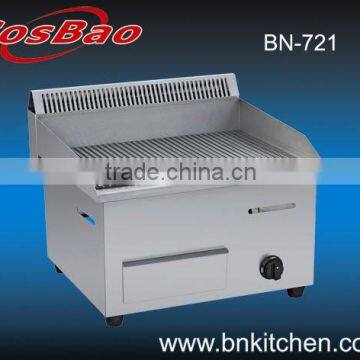 Commercail Gas Cast Iron Griddle (Grooved Plate)