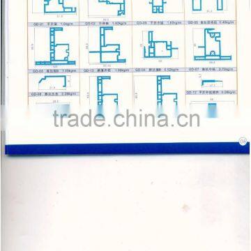 pvc profile for window price pvc window and door profile plastic extrusion profile