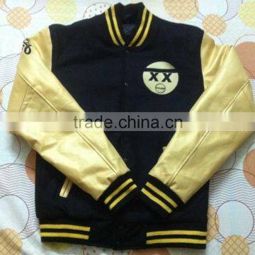 Slim fit Men Wool varsity jackets BI-3190